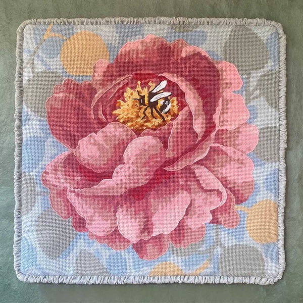 Bee in Bloom ~ Glorafilia Tapestry Needlepoint Kit