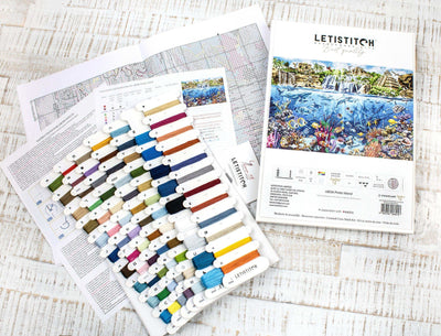 Pirate Island Cross Stitch Kit - Letitstitch