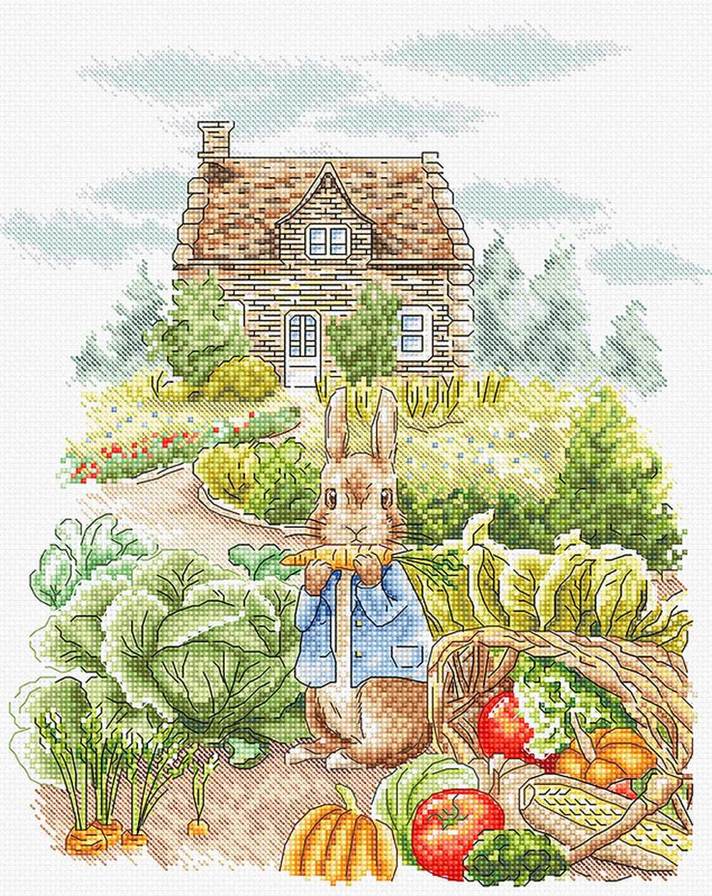 Summer Harvest Cross Stitch Kit - Letitstitch