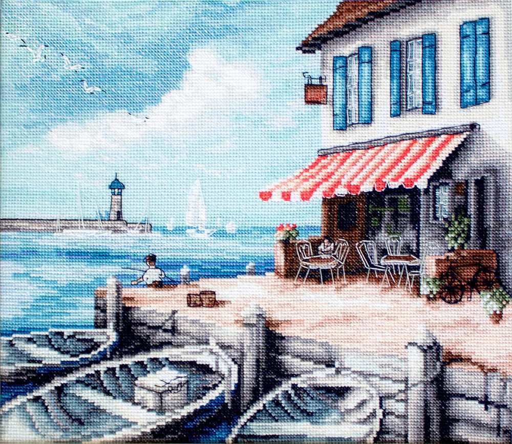 Sea Port Cross Stitch Kit - Letitstitch