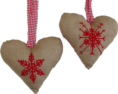 Christmas Hearts Cross Stitch Kit ~ Anette Eriksson