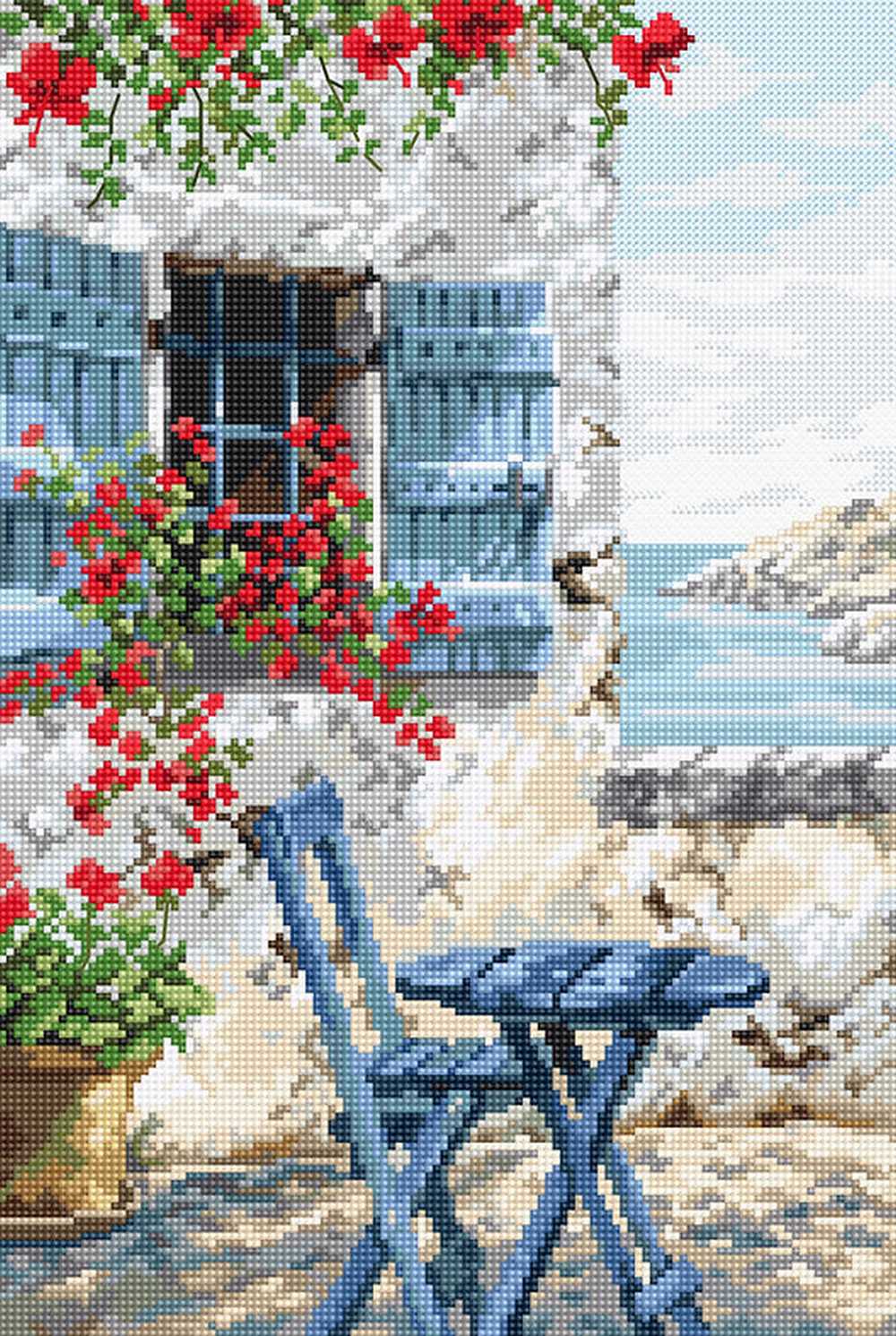 Villa Cross Stitch Kit - Letitstitch