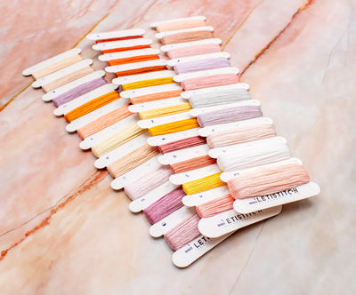 Floral Grace Cross Stitch Kit - Letitstitch