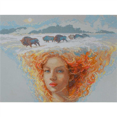 Mother Nature Earth Cross Stitch Kit - Aine
