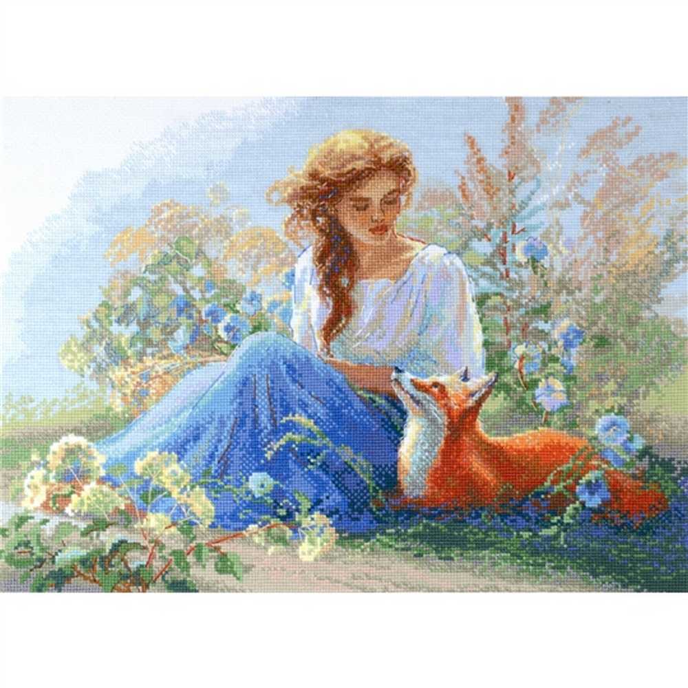 Mother Nature Meadow Cross Stitch Kit - Aine