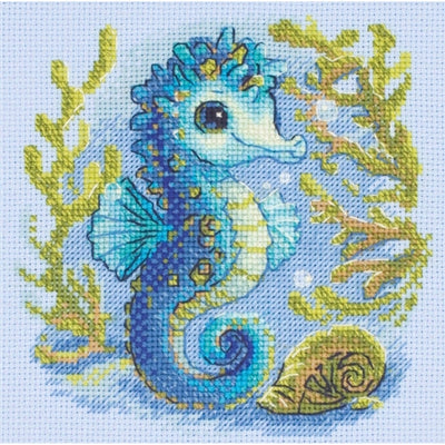 Baby Sea Horse Cross Stitch Kit - Aine
