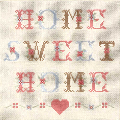 Home Sweet Home - Anchor Cross Stitch Kit