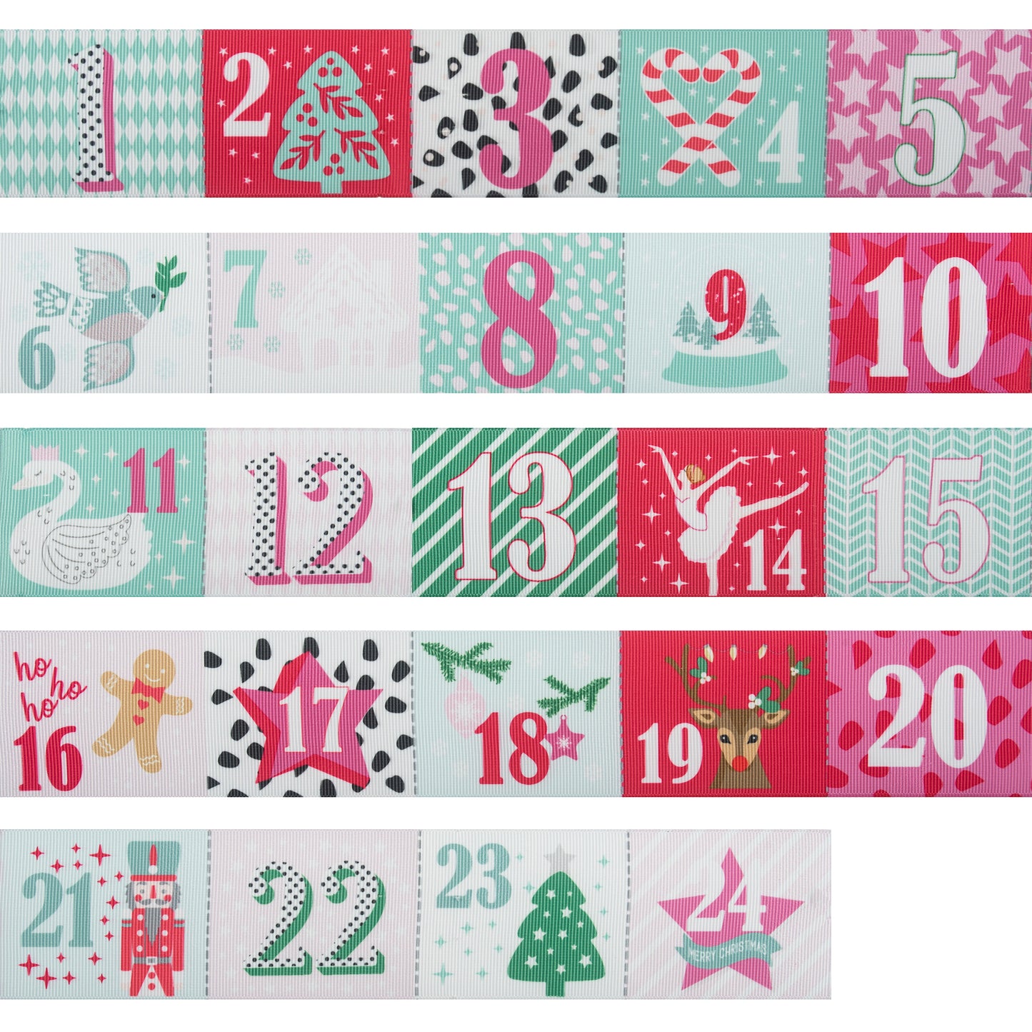 Make Your Own Advent Calendar Kit (Blue) ~ Trimits