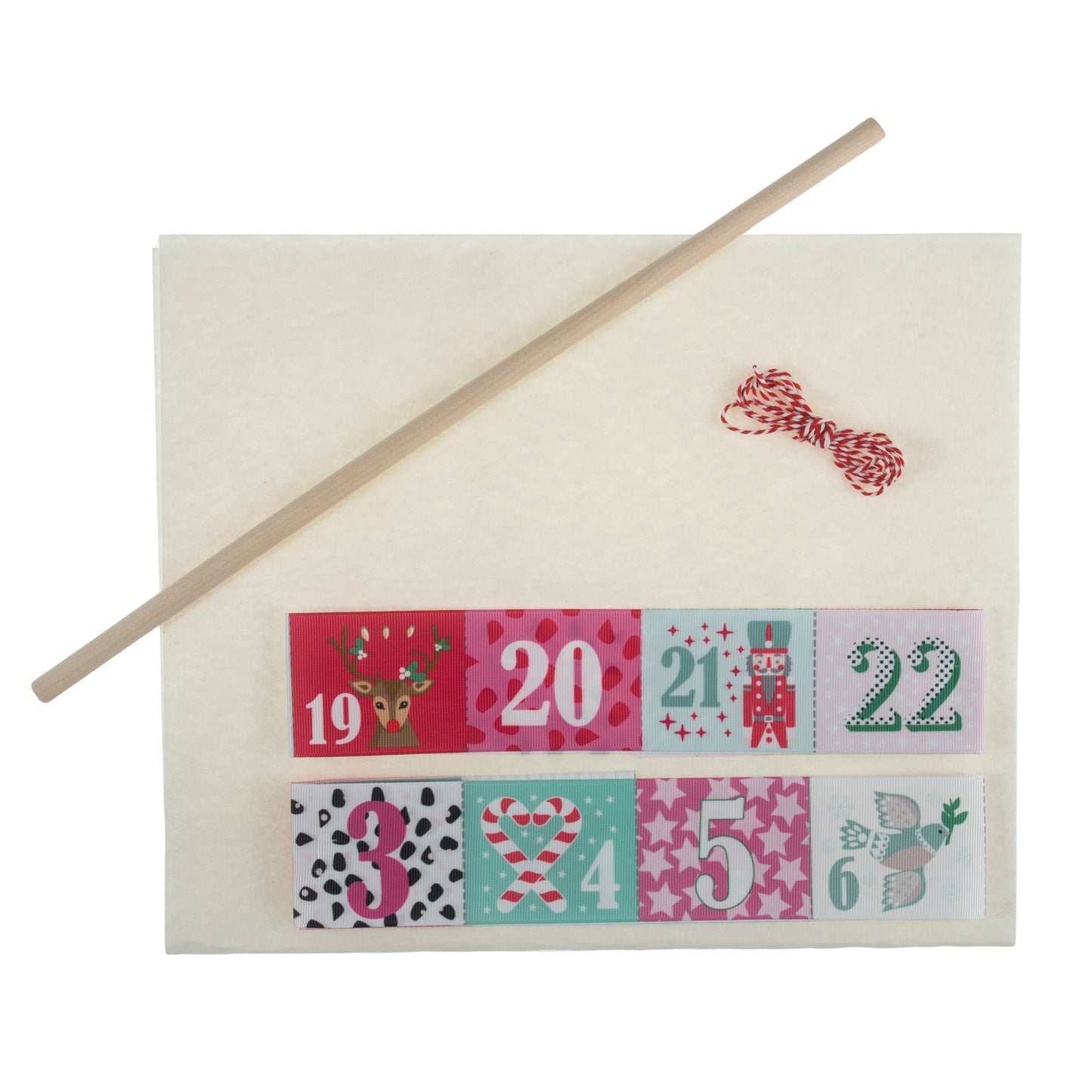 Make Your Own Advent Calendar Kit (Blue) ~ Trimits
