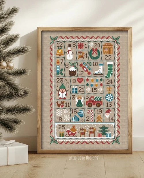 Little Dove Designs Cross Stitch Kit - Little Dove's Advent