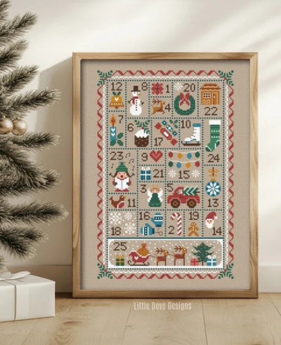 Little Dove Designs Cross Stitch Kit - Little Dove's Advent