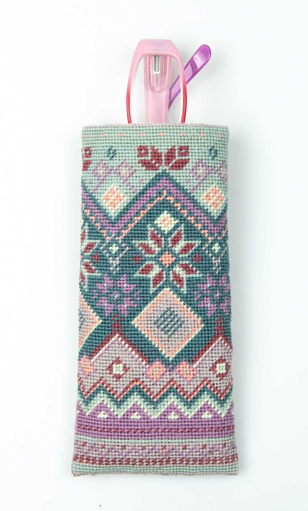 Fairisle Spectacle Case - Appletons Tapestry