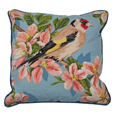 Goldfinch and Blossom Cushion Tapestry Kit - Anchor