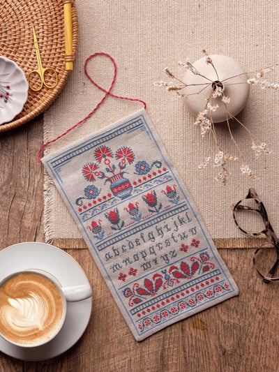 Folk Wall Hanging Linen Threads - Anchor Cross Stitch Kit