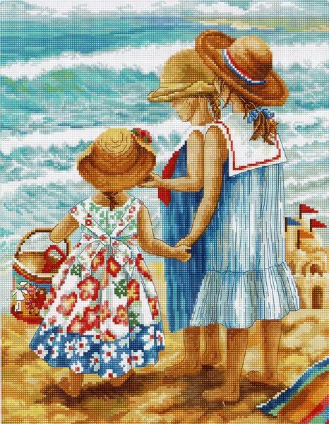 Sisters Cross Stitch Kit - Luca S
