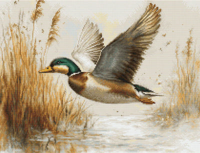 Golden Flight Cross Stitch Kit ~ Luca S GOLD