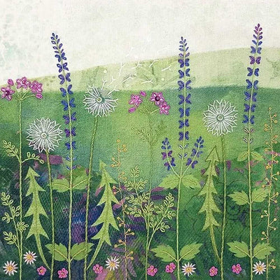 Beaks and Bobbins Dandelion Clocks Textile Art Embroidery Kit