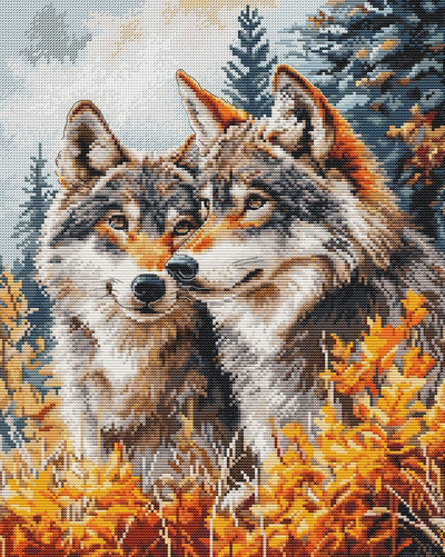 The Guardians of the Forest Cross Stitch Kit ~ Luca S