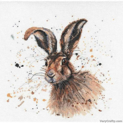 Creative World of Crafts - Hugh the Hare Cross Stitch Kit