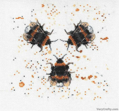 Creative World of Crafts - Bee Happy Cross Stitch Kit