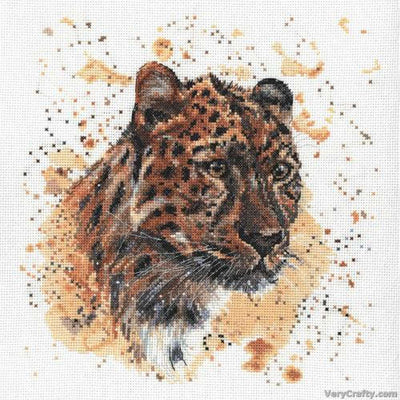 Creative World of Crafts - Layla the Leopard Cross Stitch Kit