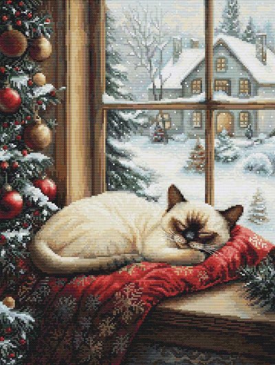The Winter Sleep ~Cross Stitch Kit ~ Luca S