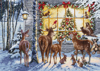 Nosy Neighbours  Cross Stitch Kit ~ Luca S GOLD
