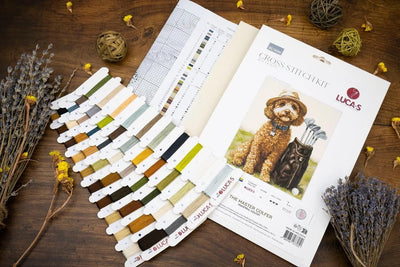 The Master Golfer Cross Stitch Kit ~ Luca S