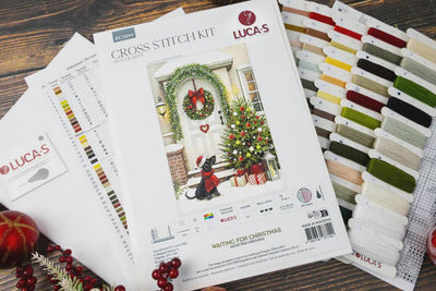 Waiting for Christmas Cross Stitch Kit ~ Luca S