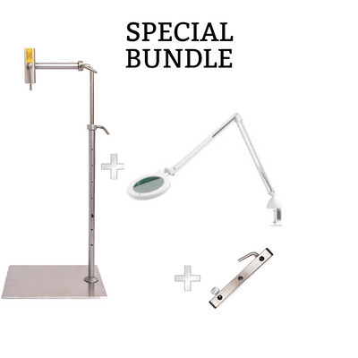 Lowery Workstand SG1 & Light Bracket & Mag Lamp S Bundle