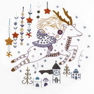 Salome Land of Dreams Embroidery Kit ~ Un Chat Dans L'Aiguille