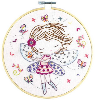 Salome Plays Fairy Embroidery Kit ~ Un Chat Dans L'Aiguille