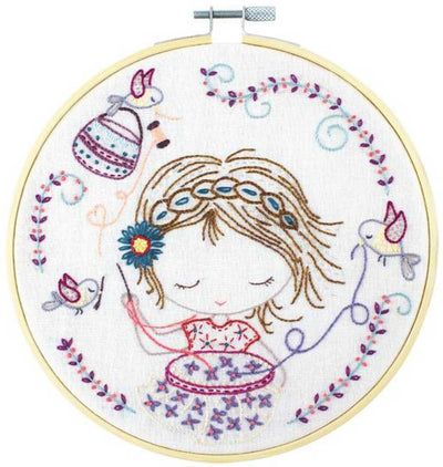 Salome Stitching Embroidery Kit ~ Un Chat Dans L'Aiguille