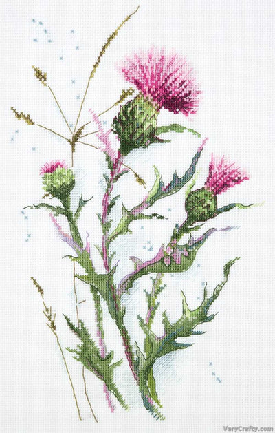 Thistle Cross Stitch Kit ~ PANNA