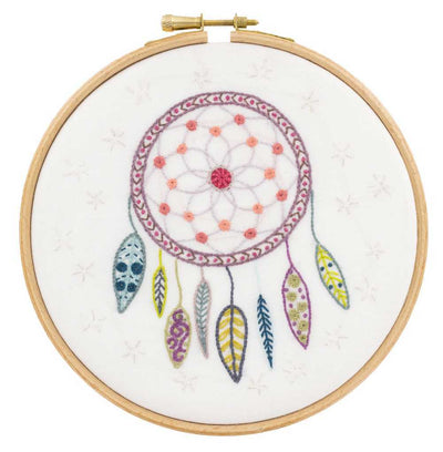 Dreamcatcher Embroidery Kit ~ Un Chat Dans L'Aiguille