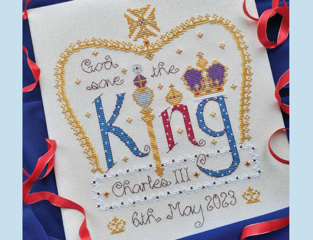 Nia Cross Stitch - God Save the King Cross Stitch Kit