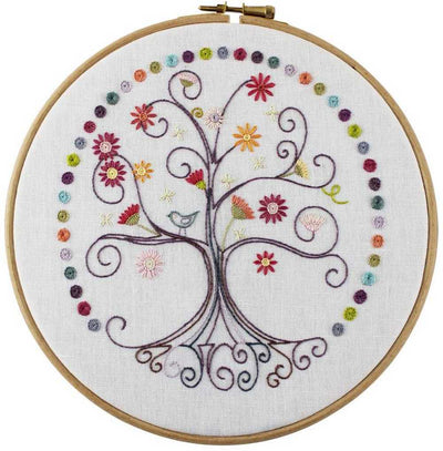 Zen Tree No7 Embroidery Kit ~ Un Chat Dans L'Aiguille