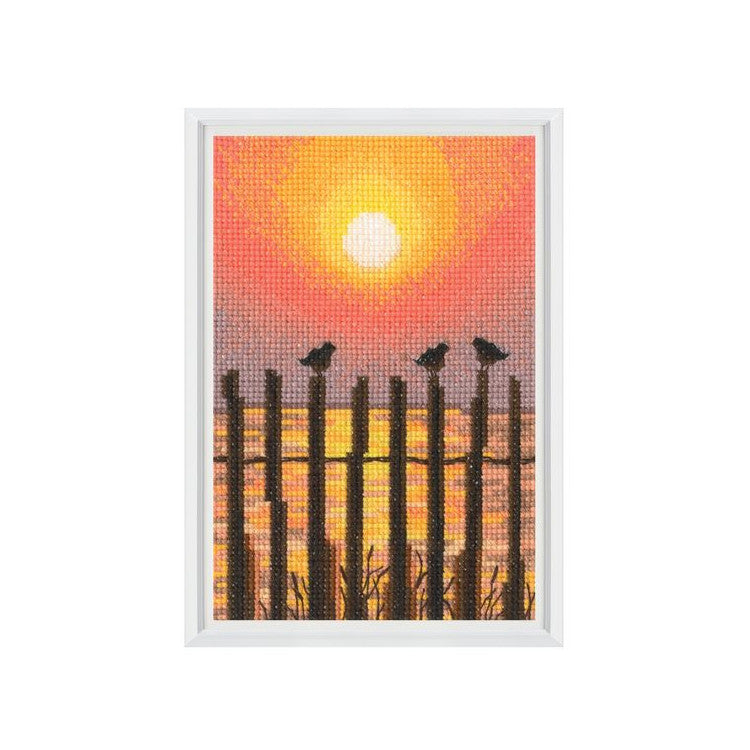 Sunset Silhouettes Cross Stitch Kit ~ RTO
