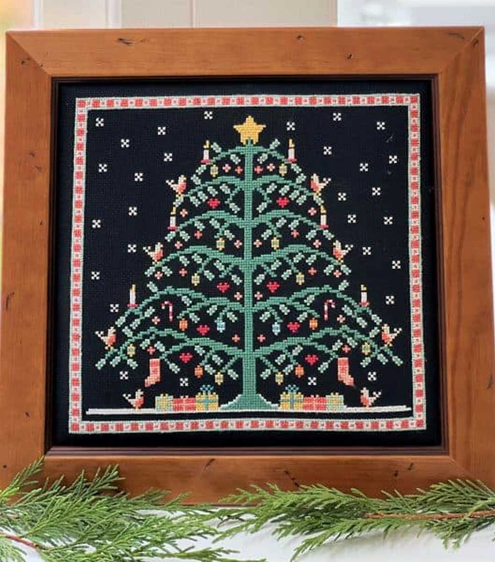 Christmas Night Cross Stitch Kit Historical Sampler Co