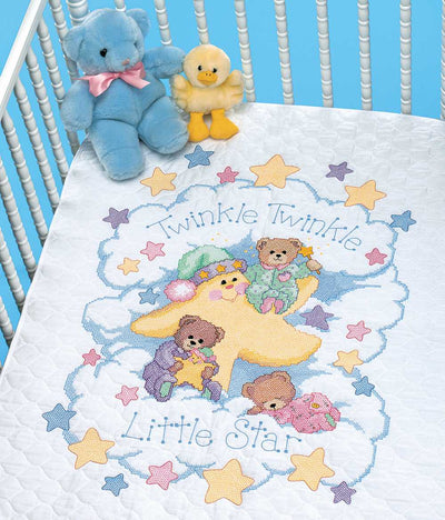 Twinkle Twinkle Quilt Printed Cross Stitch Kit - Dimensions