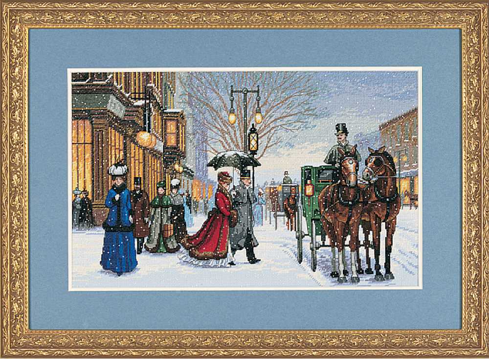 Alan Maleys Gracious Era Cross Stitch Kit - Dimensions  Gold