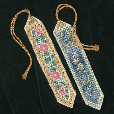 Elegant Bookmarks Cross Stitch Kit - Dimensions Gold