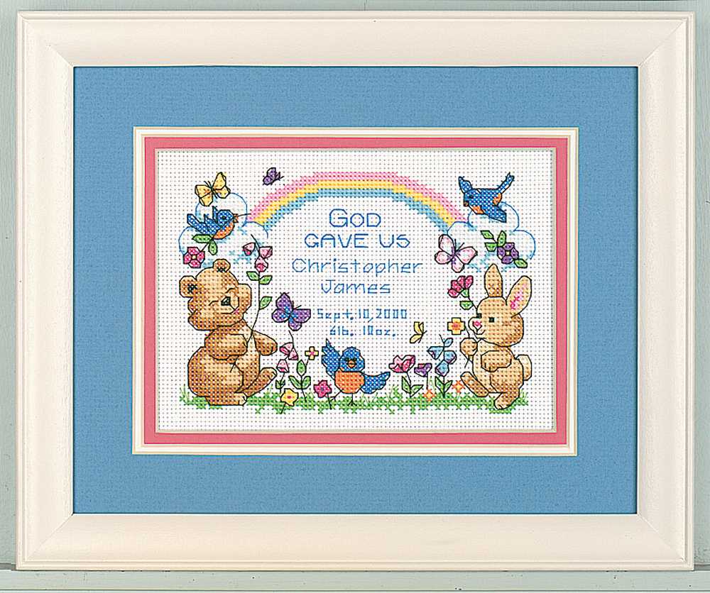 Gods Babies Cross Stitch Kit - Dimensions