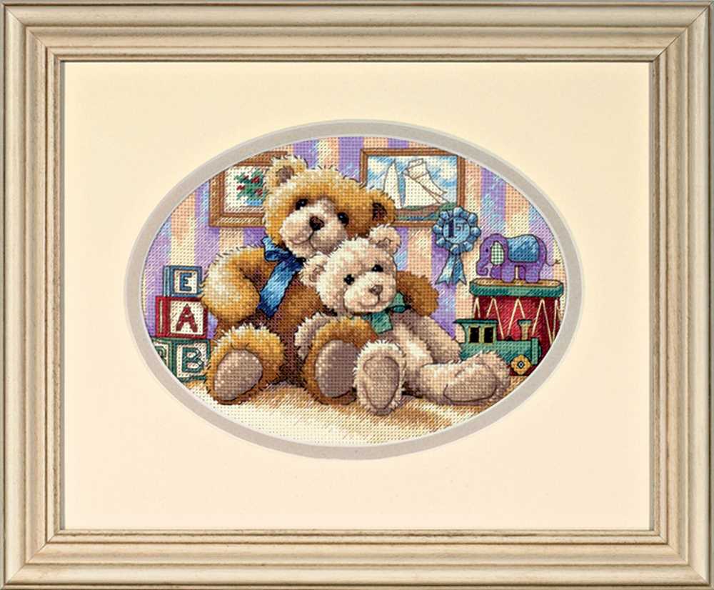 Warm & Fuzzy Cross Stitch Kit - Dimensions Gold