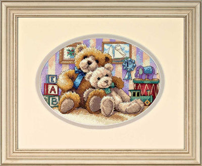Warm & Fuzzy Cross Stitch Kit - Dimensions Gold