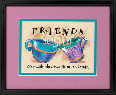 Printed Cross Stitch Kit: Cheaper than a Shrink