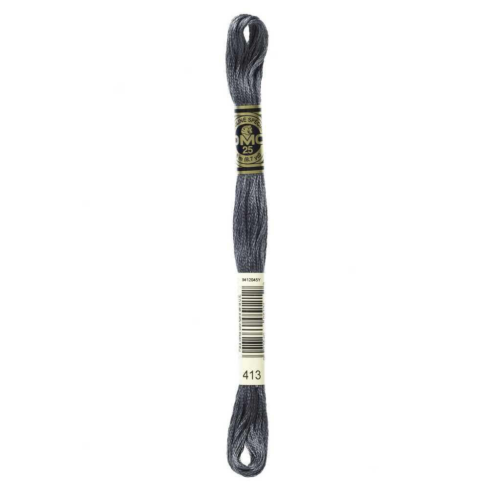 DMC 413 Mouline Stranded Cotton