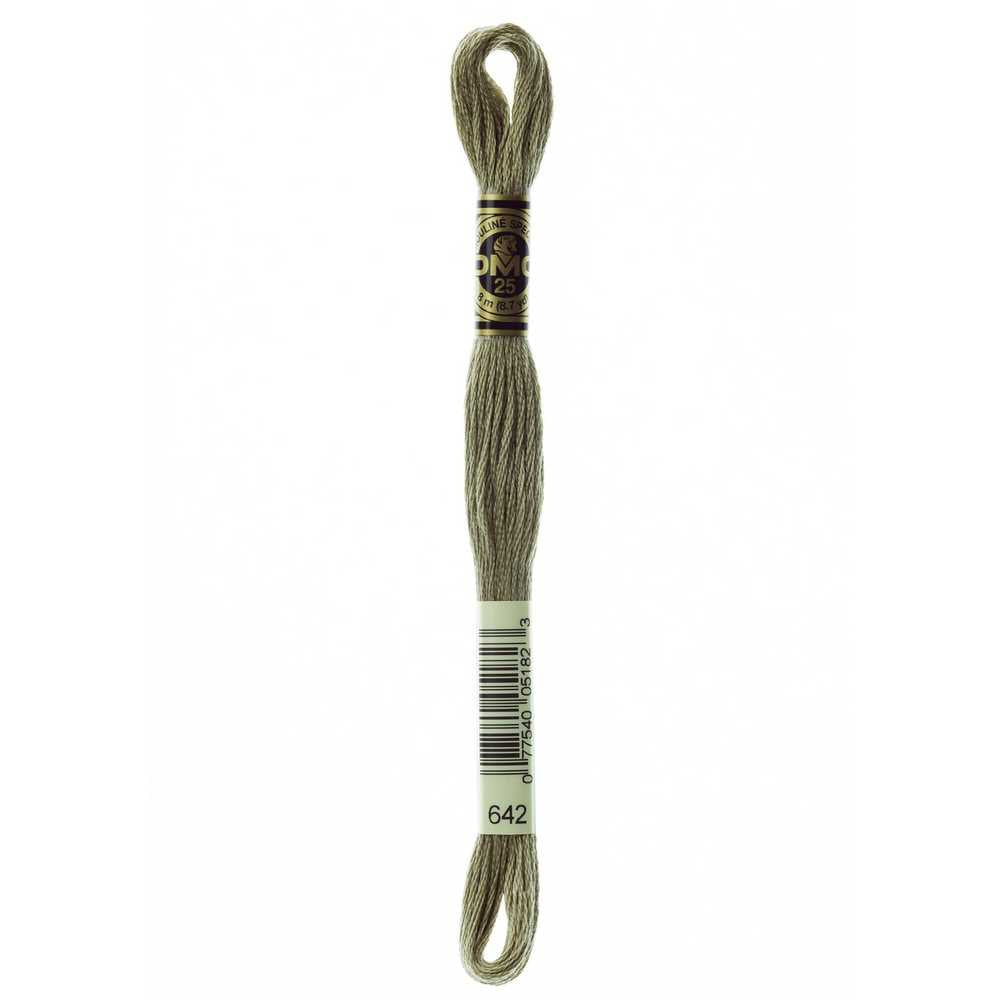 DMC 642 Mouline Stranded Cotton