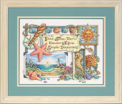 Simple Treasures Cross Stitch Kit - Dimensions SALE