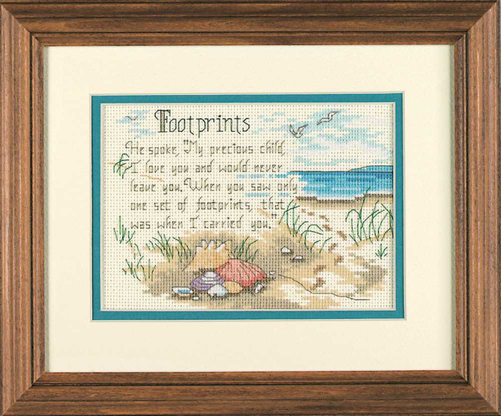 He Spoke Mini Cross Stitch Kit - Dimensions